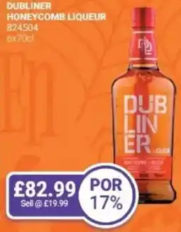 Bestway Dubliner honeycomb liqueur offer