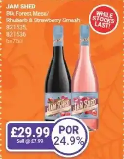 Bestway JAM SHED Blk Forest Mess/ Rhubarb & Strawberry Smash offer