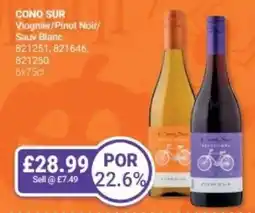 Bestway CONO SUR Viognier/Pinot Noir/ Sauv Blanc offer