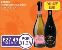 Bestway ROSSINI Rosato/Bianco Spumante offer