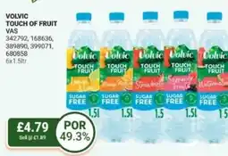 Bestway Volvic touch of fruit offer