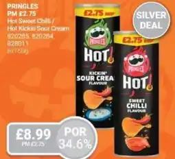 Bestway PRINGLES Hot Sweet Chilli / Hot Kickin Sour Cream offer
