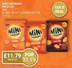 Bestway Mini cheddars offer