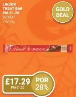 Bestway Lindor treat bar offer