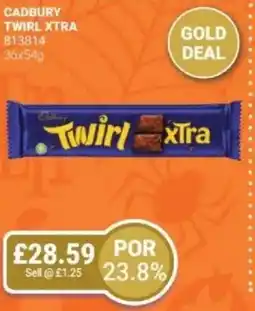 Bestway Cadbury twirl xtra offer