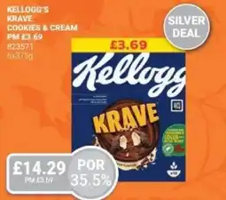 Bestway KELLOGG'S Krave cookies & cream offer