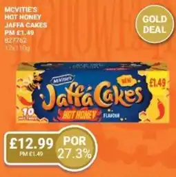 Bestway MCVITIE'S Hot honey jaffa cakes offer