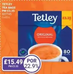 Bestway Tetley tea bags offer