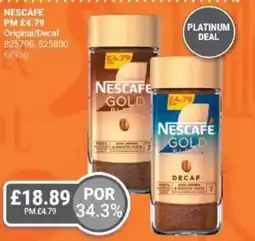Bestway NESCAFE Original/Decaf offer