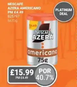 Bestway NESCAFE Azera americano offer