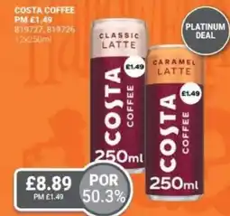Bestway Costa coffee offer