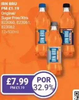 Bestway IRN BRU Original/ Sugar Free/Xtra offer