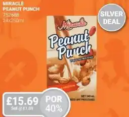 Bestway MIRACLE Peanut punch offer