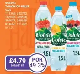 Bestway VOLVIC Touch of fruit offer