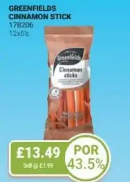 Bestway Greenfields cinnamon stick offer