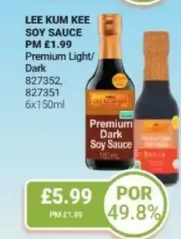 Bestway Lee kum kee soy sauce premium light/ dark offer