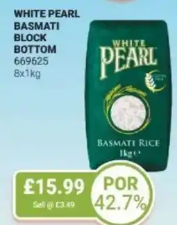 Bestway White pearl basmati block bottom offer