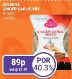 Bestway ZULEKHA Ginger garlic mix offer