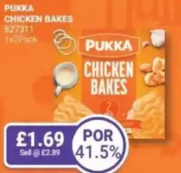 Bestway PUKKA Chicken bakes offer