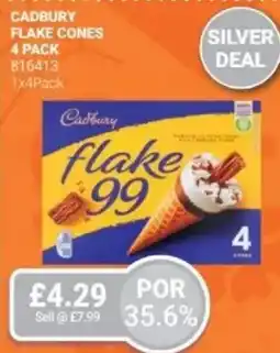 Bestway Cadbury flake cones offer