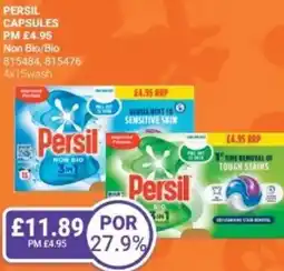 Bestway Persil capsules Non Bio/Bio offer