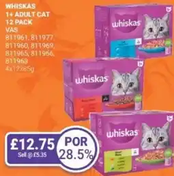 Bestway WHISKAS 1+ Adult cat offer