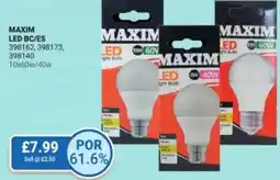 Bestway Maxim LED BC/ES offer