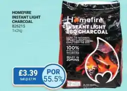 Bestway HOMEFIRE Instant light charcoal offer