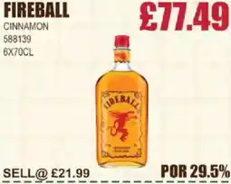 Bestway FIREBALL Cinnamon offer