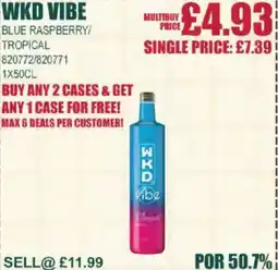 Bestway WKD VIBE Blue raspberry/ tropical offer