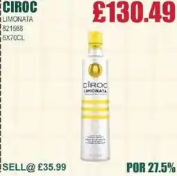 Bestway CIROC Limonata offer