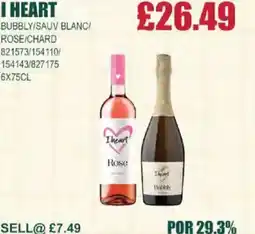 Bestway I HEART Bubbly/sauv blanc/ rose/chard offer