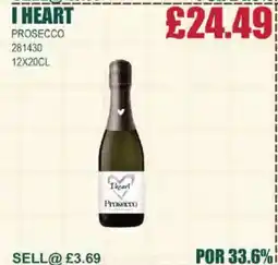 Bestway I HEART Prosecco offer