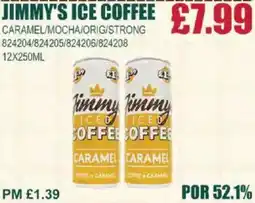 Bestway JIMMY'S ICE COFFEE Caramel/mocha/orig/strong offer