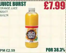 Bestway JUICE BURST Orange juice offer