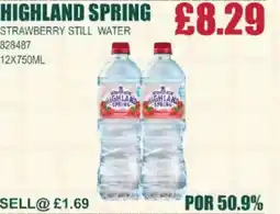 Bestway HIGHLAND SPRING Strawberry still water offer