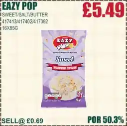 Bestway EAZY POP Sweet/salt/butter offer