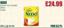 Bestway NIDO Instant milk powder offer