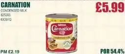 Bestway CARNATION Condensed milk offer