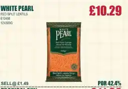 Bestway WHITE PEARL Red split lentils offer