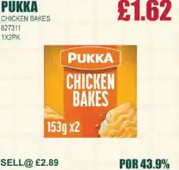 Bestway PUKKA Chicken bakes offer