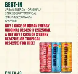 Bestway BEST-IN Urban energy - original/ strawberry/tropical offer