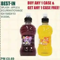 Bestway BEST-IN Splash-apple & b'currant/orange offer