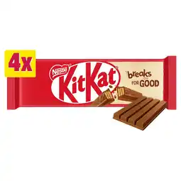Tesco Kit Kat 4 Finger Milk Chocolate Bar Multipack 41.5g 4 Pack offer