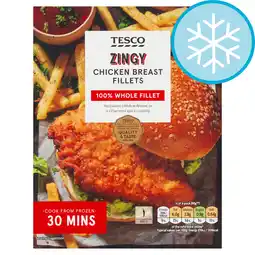 Tesco Tesco Zingy Chicken Breast Fillets 210g offer