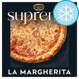 Tesco Dr. Oetker Suprema La Margherita Cheese Sourdough Pizza 414g offer