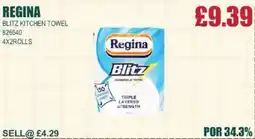 Bestway REGINA Blitz kitchen towel offer