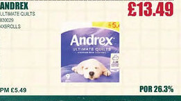 Bestway ANDREX Ultimate quilts offer
