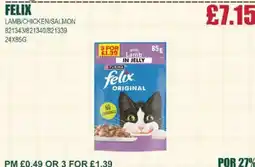 Bestway FELIX Lamb/chicken/salmon offer