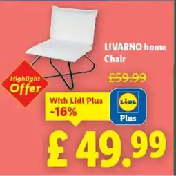 Lidl LIVARNO HOME Chair offer